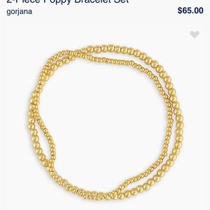 Gorjana 2-piece Poppy bracelet set NWT beautiful